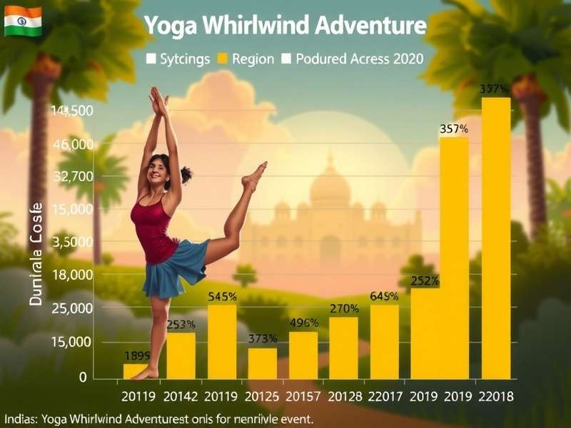 Yoga Whirlwind Adventure gameplay screenshot showing character performing yoga pose